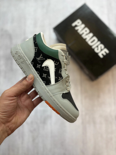 کفش و کتونی نایک جردن لویی ویتون طوسی