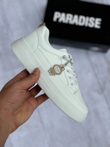 کفش و کتونی ونس سفید زنانه دخترونه لبوبو