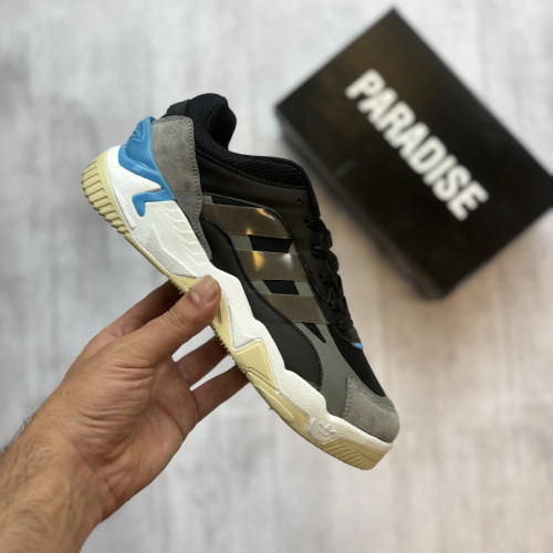 کفش و کتونی آدیداس مشکی طوسی مردانه