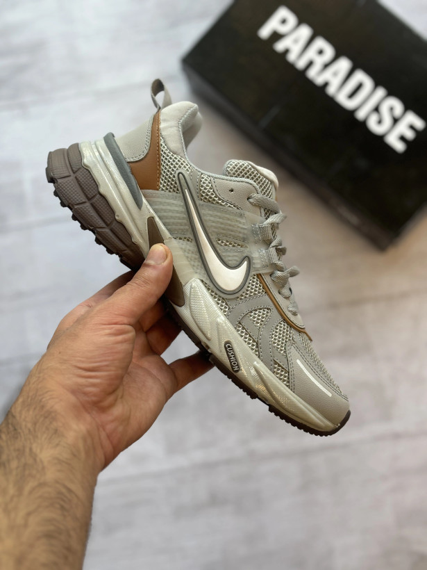 کفش و کتونی نایک وی تو کی طوسی قهوه ای دخترانه