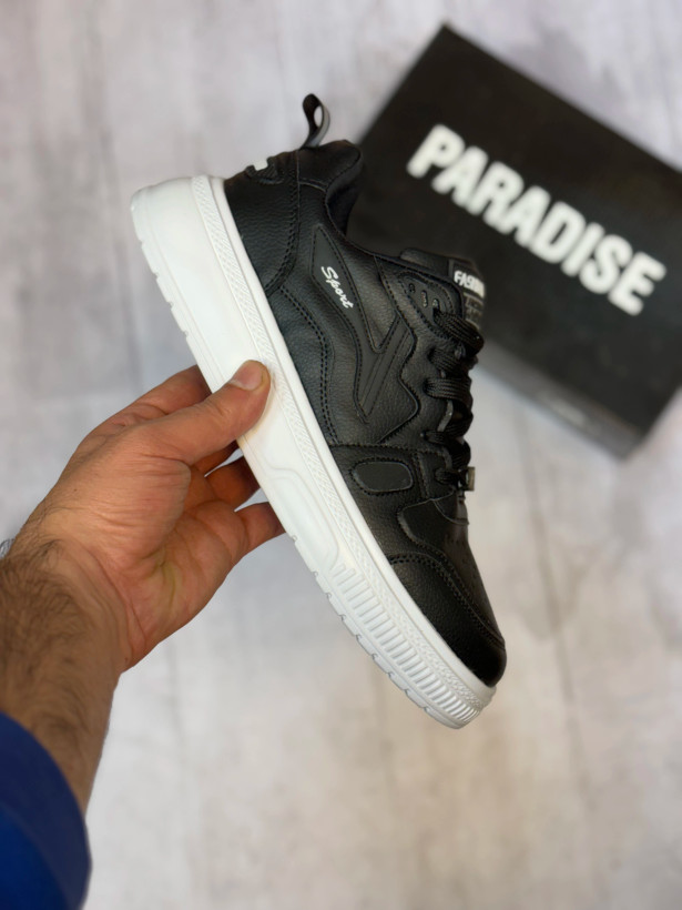 کفش و کتونی ونس مشکی زیر سفید فشن مردانه