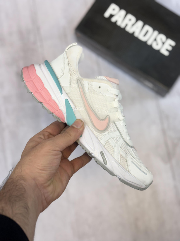 کفش و کتونی نایک وی تو کیv2kسفید صورتی دخترانه