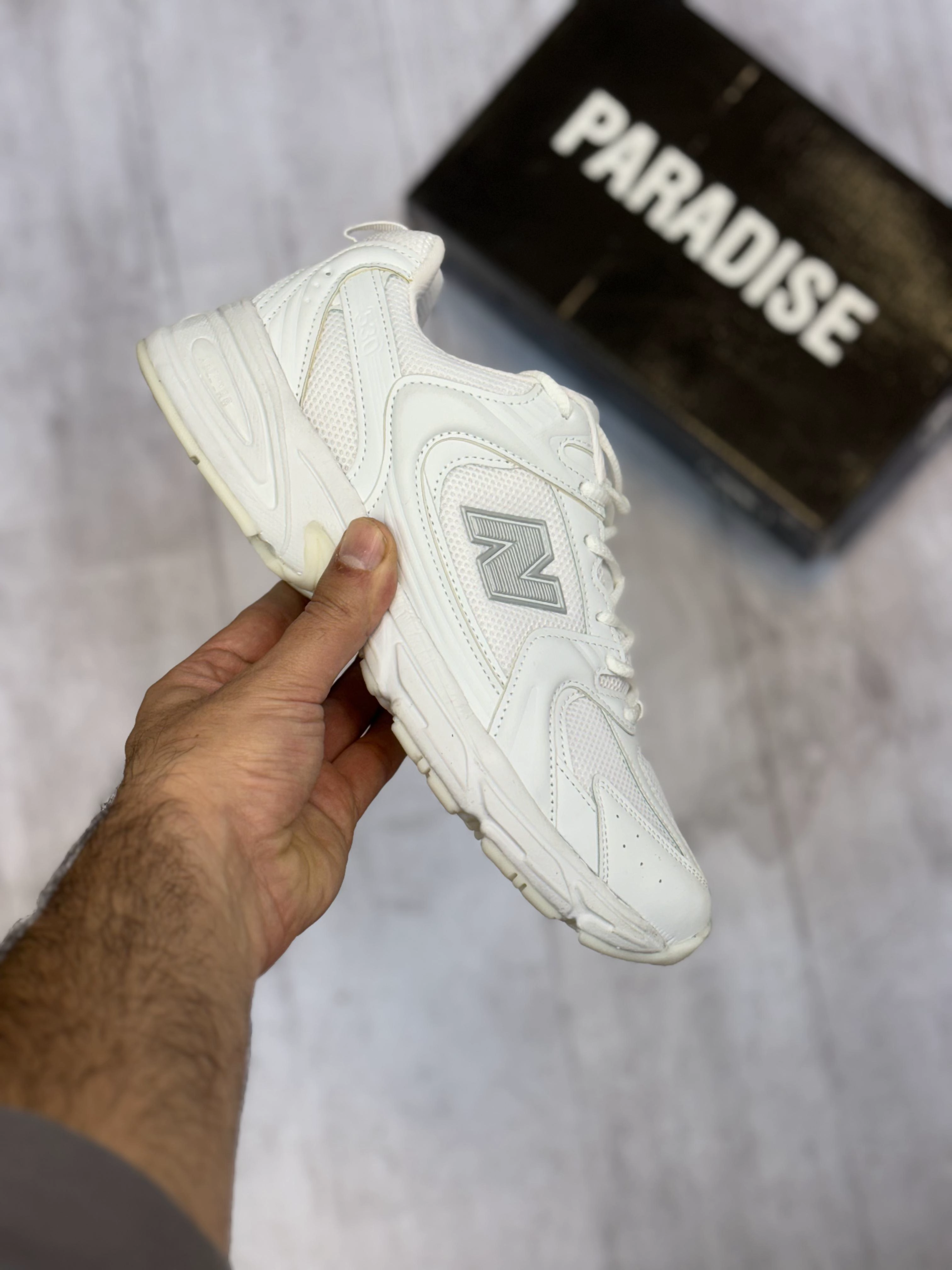 کفش و کتونی نیوبالانس 530 فول سفید دخترانه