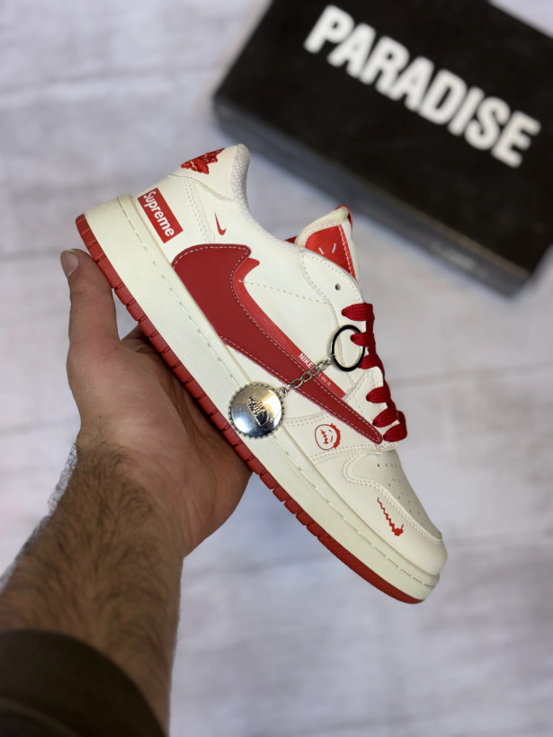 کفش وکتونی نایک جردن ترویس سوپریم قرمز مردانه