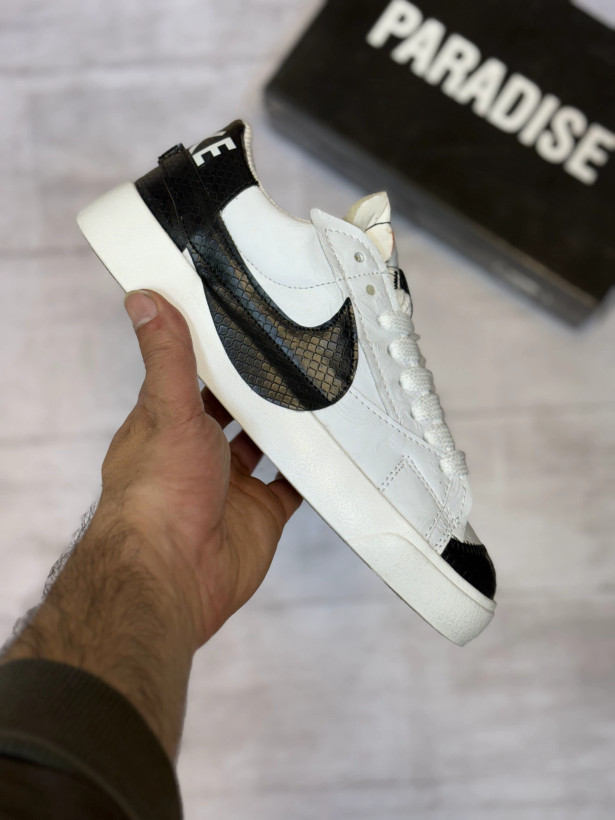 کفش و کتونی نایک بلیزر دراگون سفید مشکی مردانه