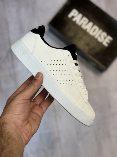 کفش و کتونی ادیداس استن اسمیت سفید مشکی دخترانه