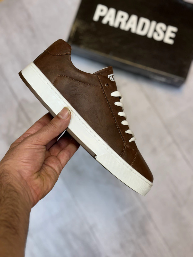 کفش و کتونی ونس قهوه ای مردانه