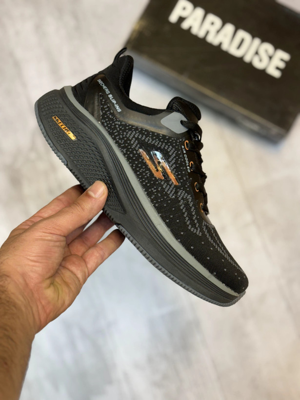 کفش و کتونی اسکیچرز راحتی مشکی مردانه