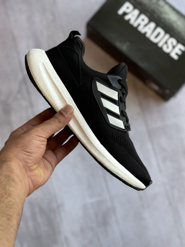 کفش و کتونی ادیداس مشکی زیر سفید مردانه